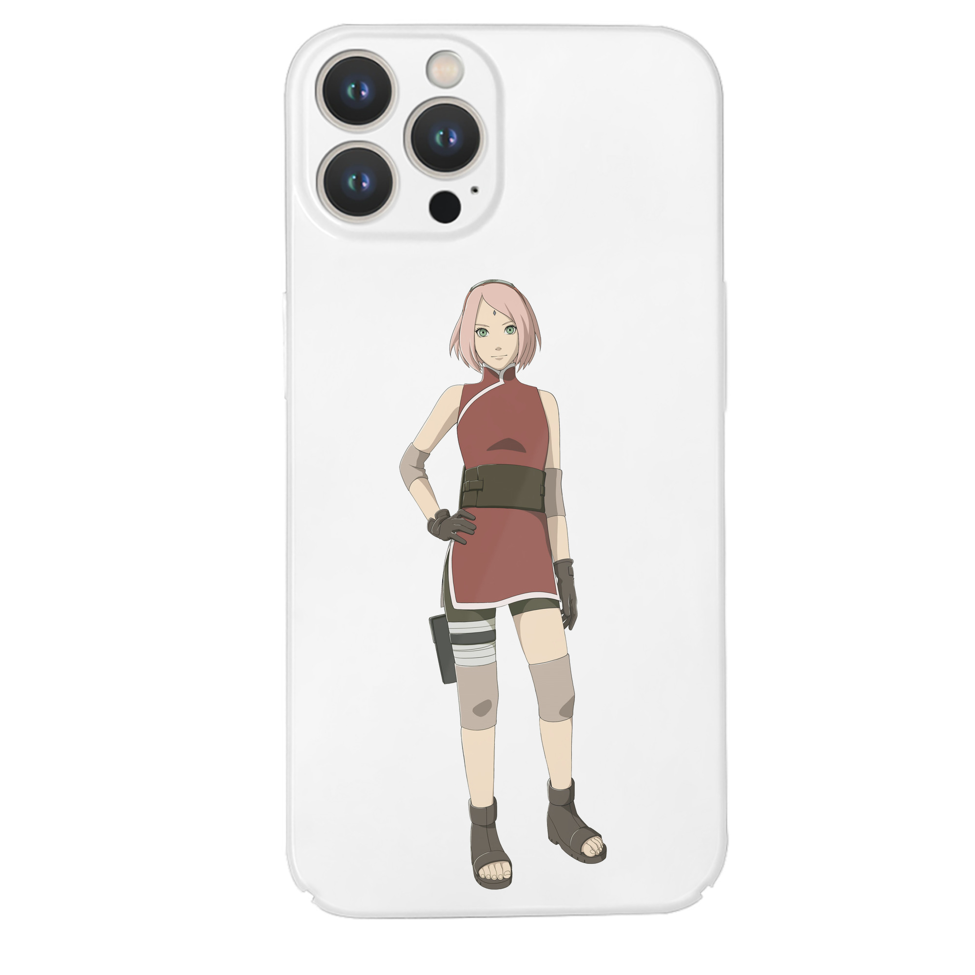 （画像用） NARUTO -ナルト- 春野サクラ Haruno Sakura 【iPhone 14シリーズ対応】ハードケース